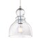 Westinghouse Mini Fiona LED Pendant, Dimmable 6.5W, Brushed Nickel, Clear Seeded Glass 6132800 - alternate 5
